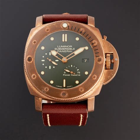 panerai bronze watch